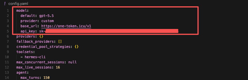 配置完成